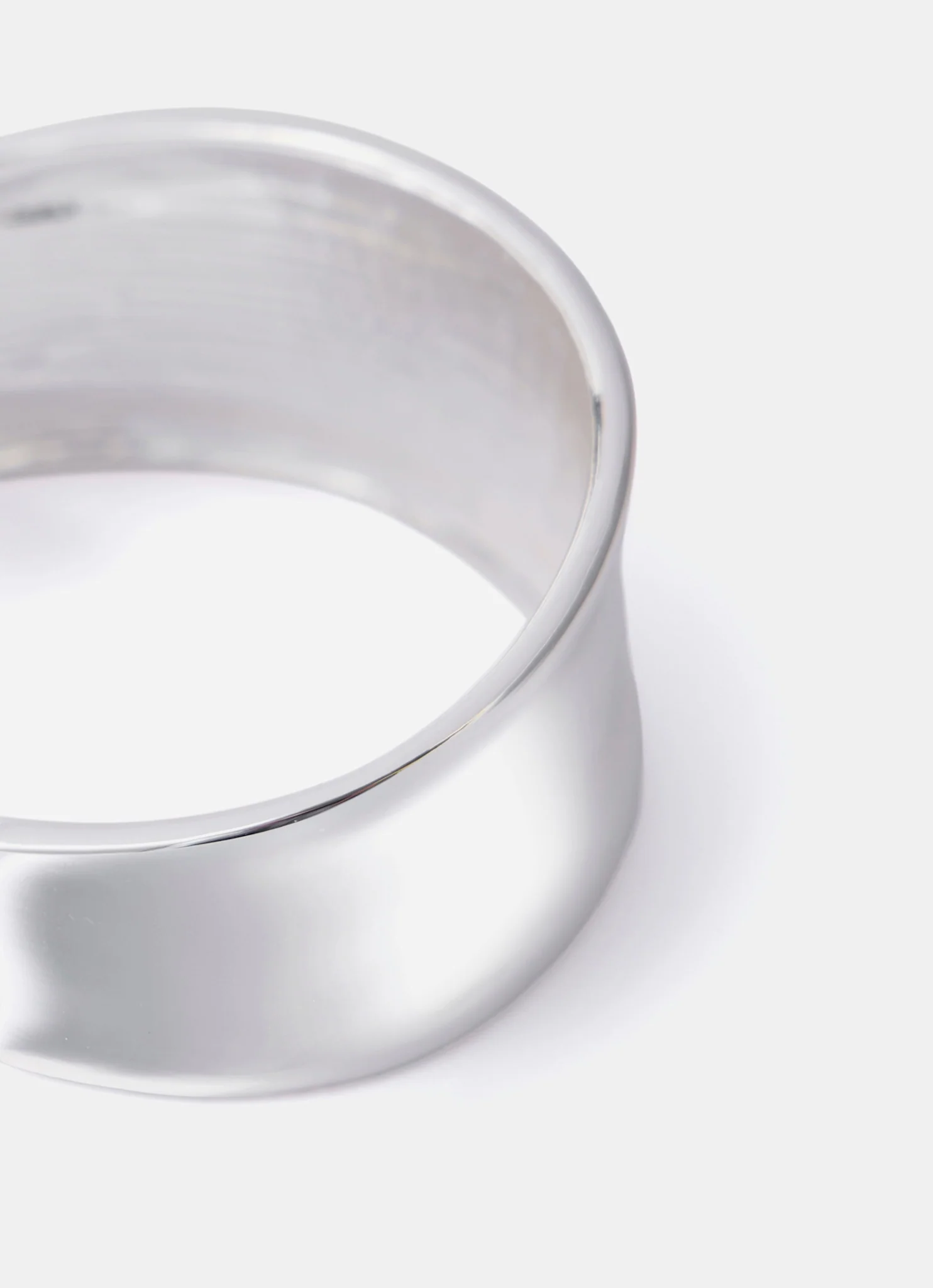 Silver Tone Cuff Bracelet - Image 3