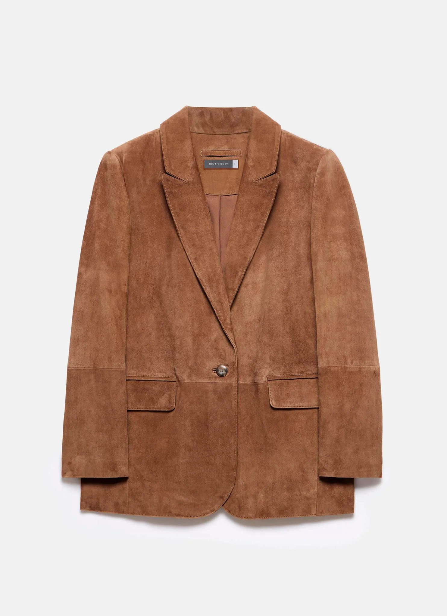 Tan Suede Blazer - Image 6