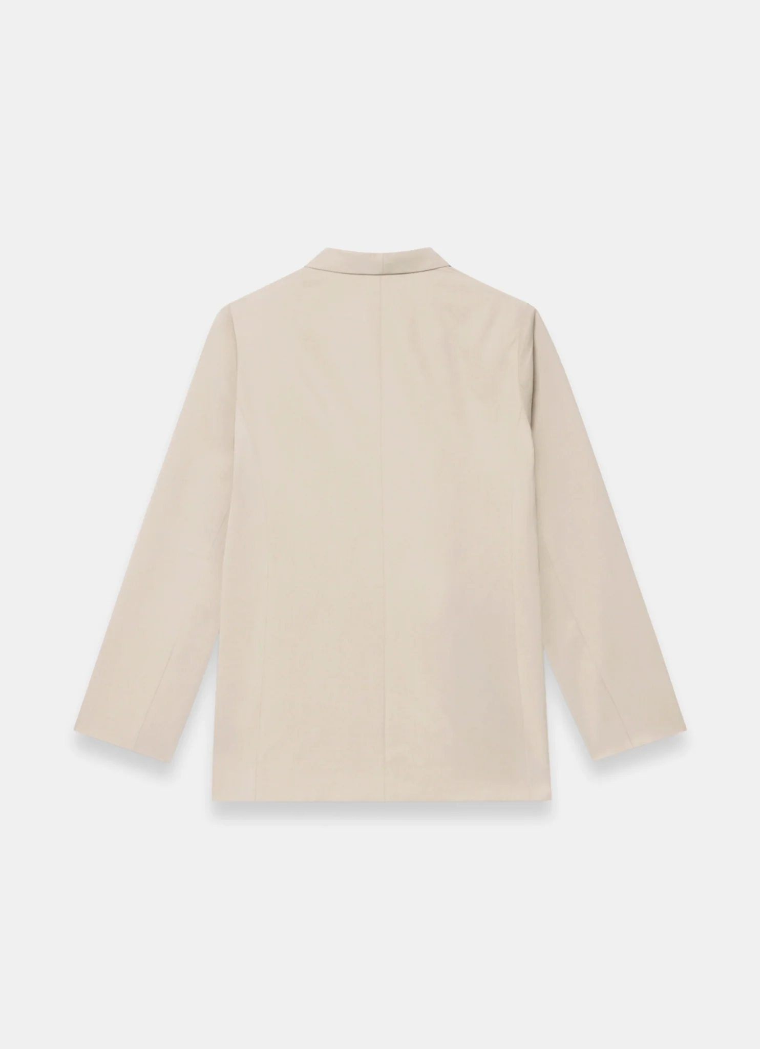 Neutral Single Breasted Blazer - Image 8