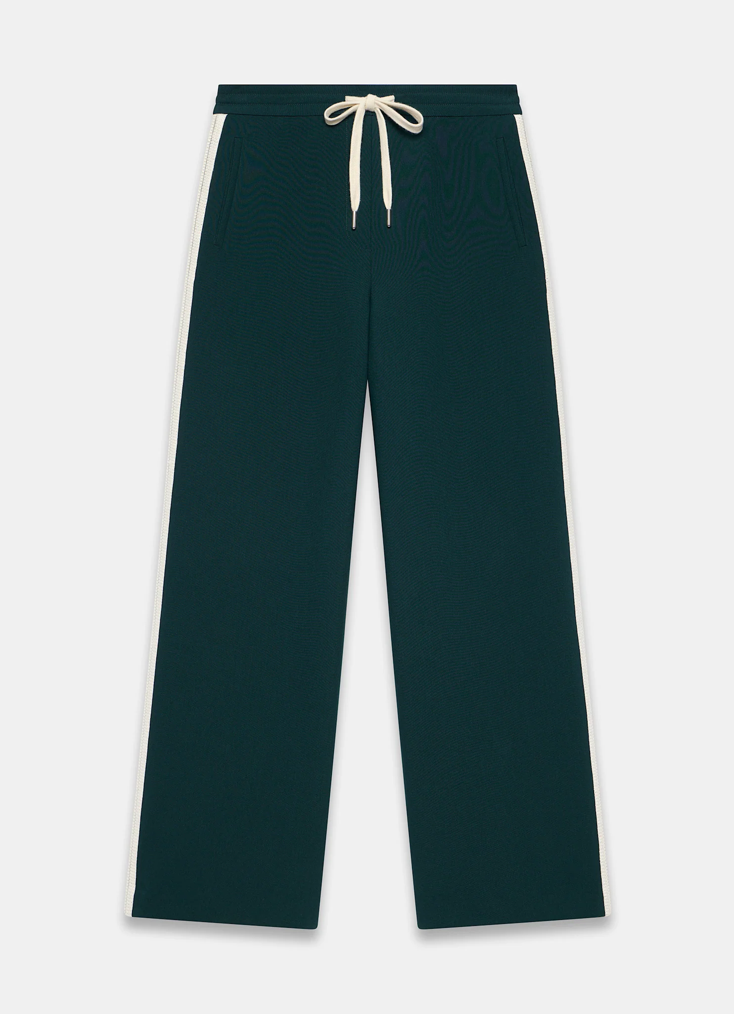 Teal Side Stripe Wide Trousers - Image 6