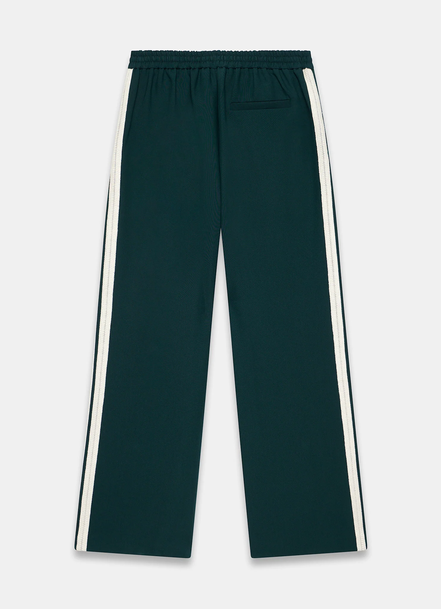 Teal Side Stripe Wide Trousers - Image 7