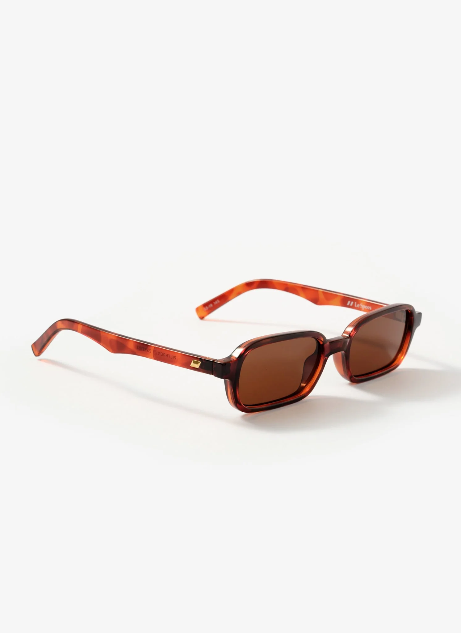 Le Specs Pilferer Brown Tortoiseshell Sunglasses - Image 5