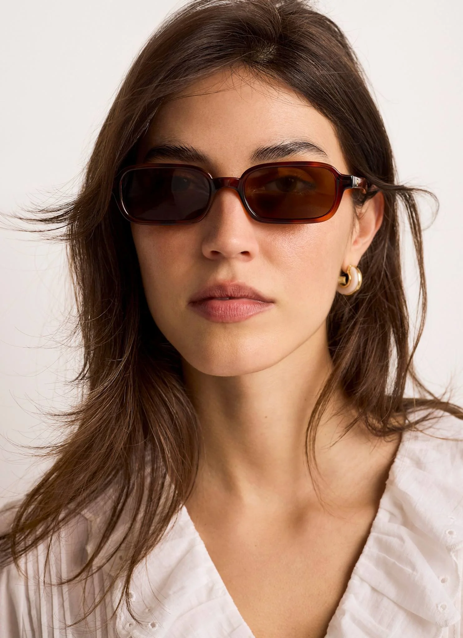 Le Specs Pilferer Brown Tortoiseshell Sunglasses - Image 6