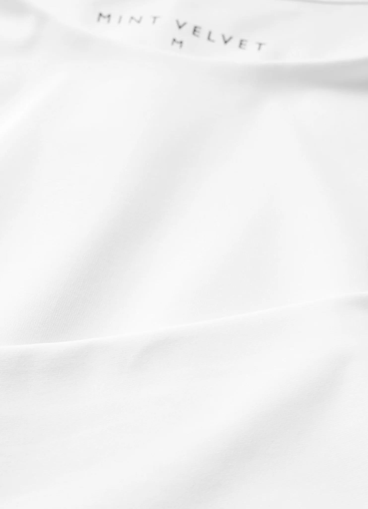 White Long Sleeve Layering Top - Image 8
