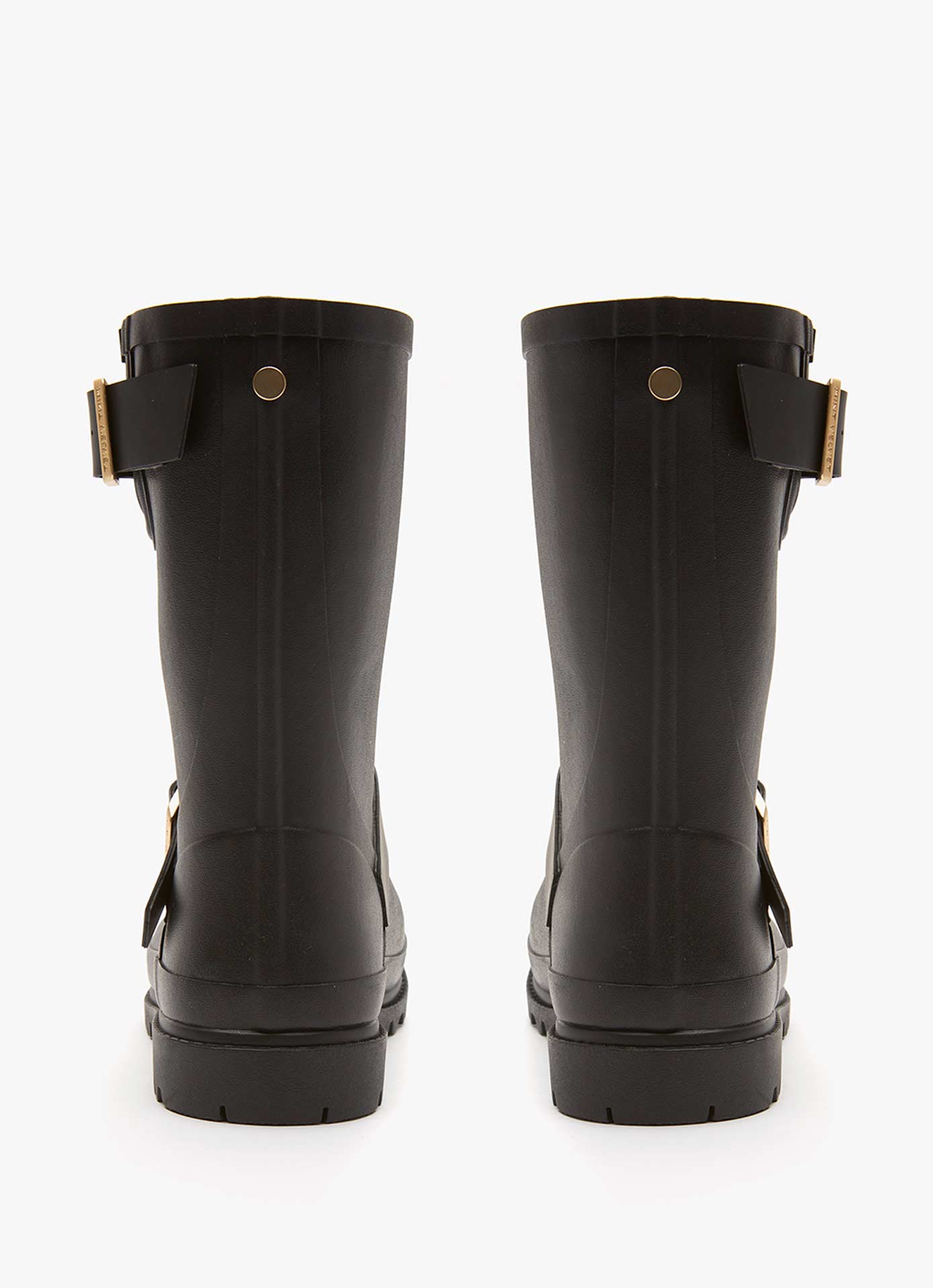 Wynter Black Short Wellies - Image 5