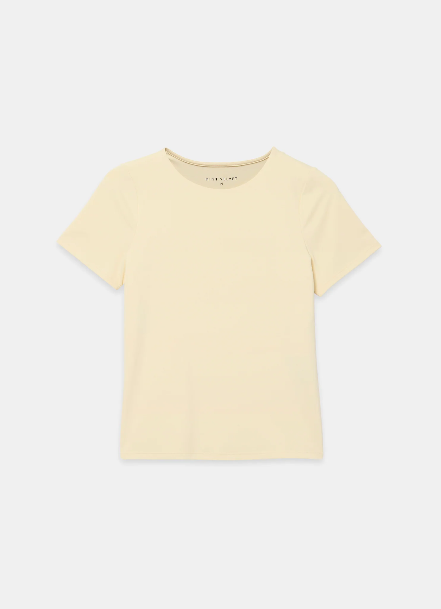 Butter Yellow Short Sleeve Layering Top - Image 7