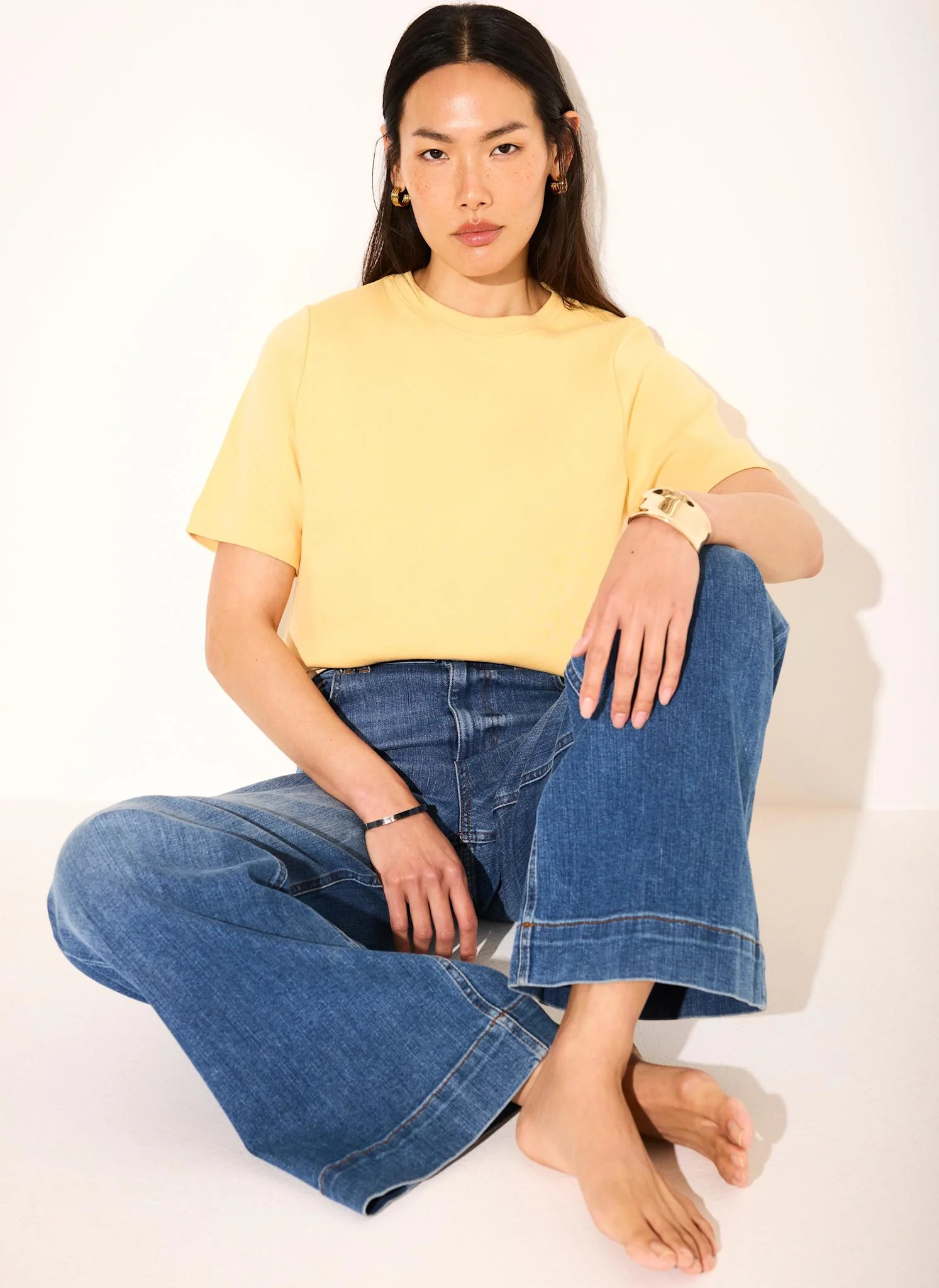 Yellow Cotton Ultimate T-Shirt