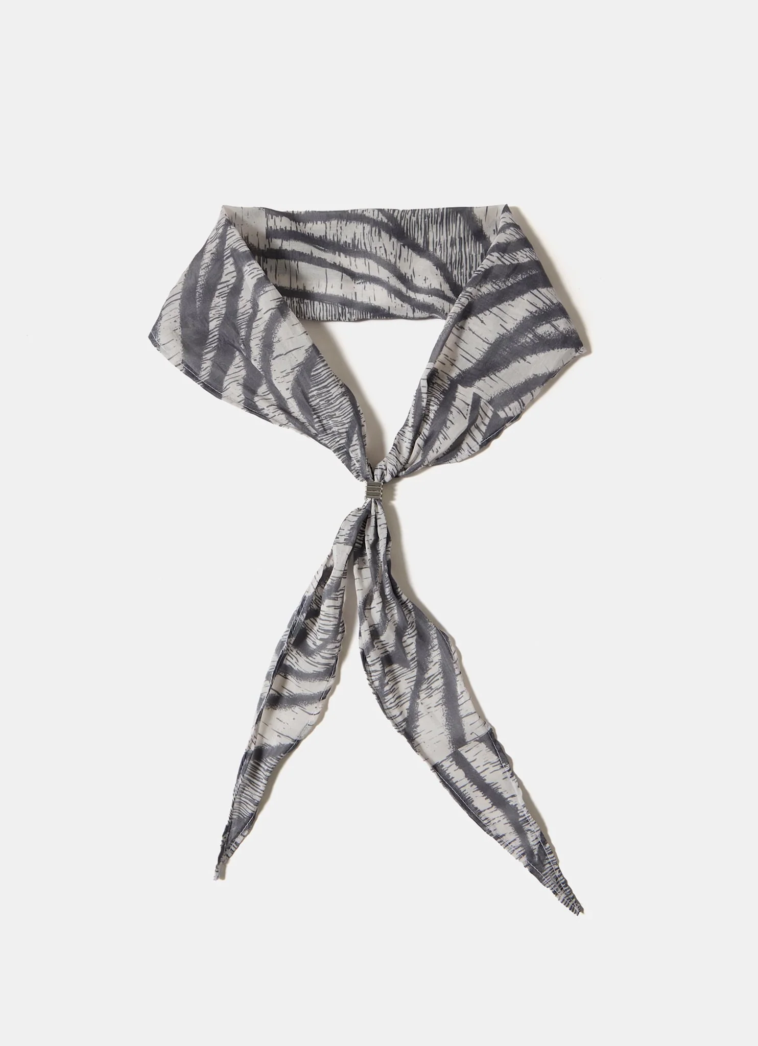 Zebra Print Neck Scarf - Image 2
